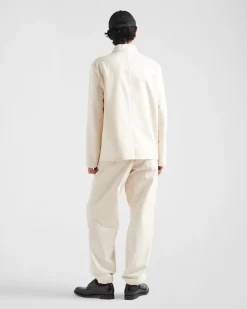 Hombre Prada PANTALONES Y BERMUDAS^Pantalones De Algodón