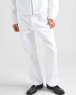 Hombre Prada TEJIDO VAQUERO^Pantalones De Bull Denim