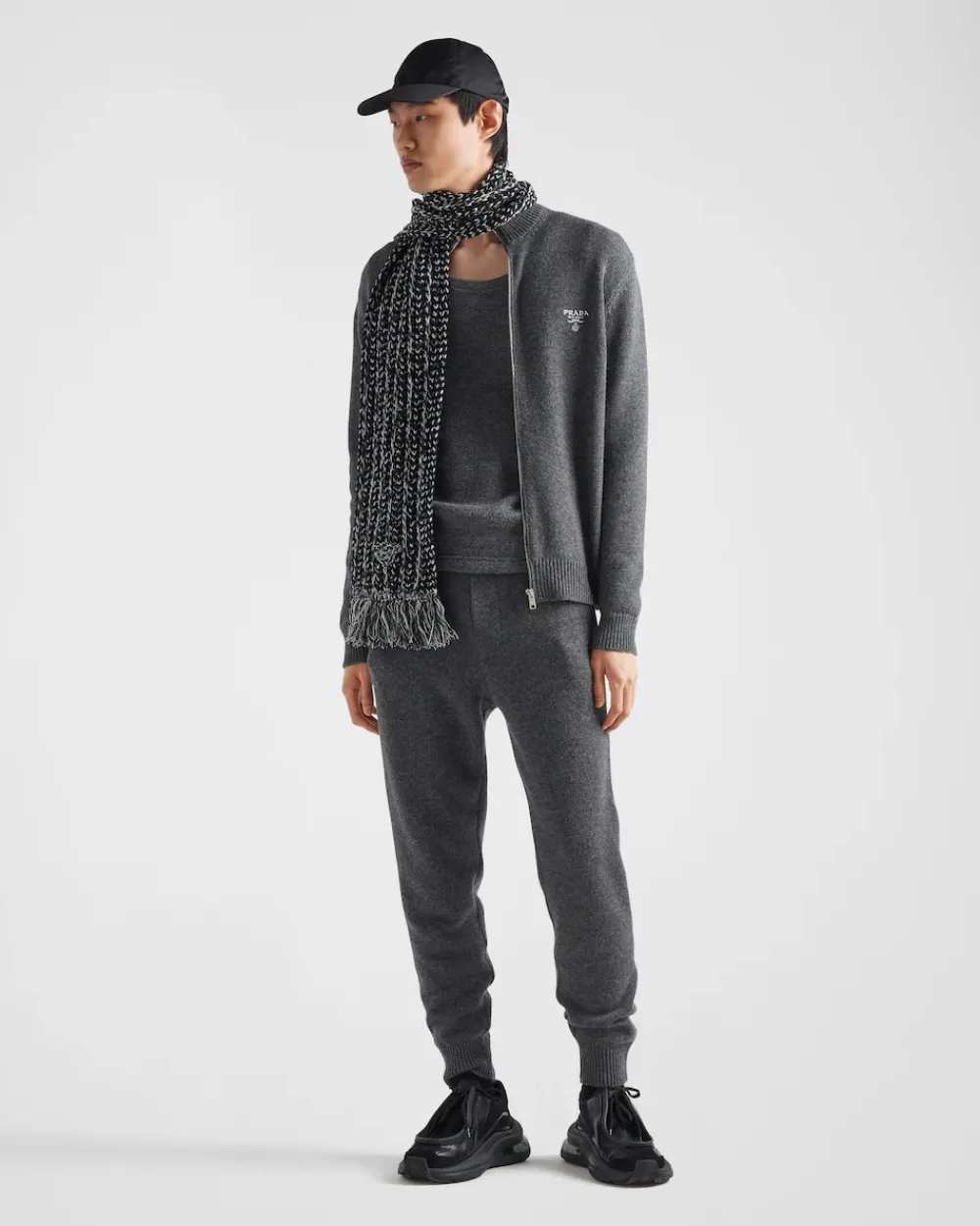 Hombre Prada PANTALONES Y BERMUDAS^Pantalones De Cachemir