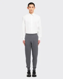 Hombre Prada TEJIDOS DE PUNTO^Pantalones De Cachemir