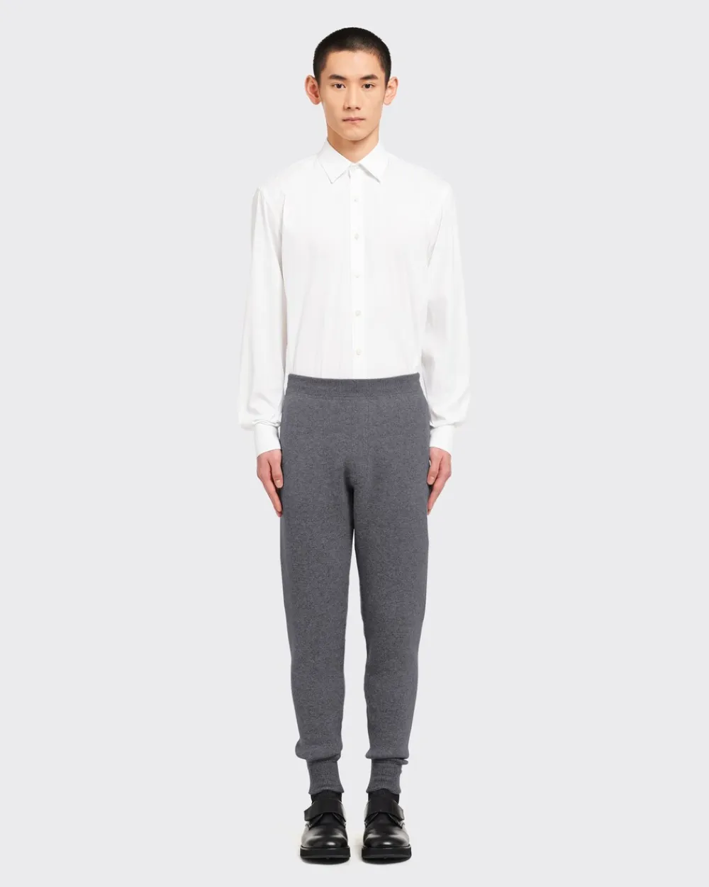 Hombre Prada TEJIDOS DE PUNTO^Pantalones De Cachemir
