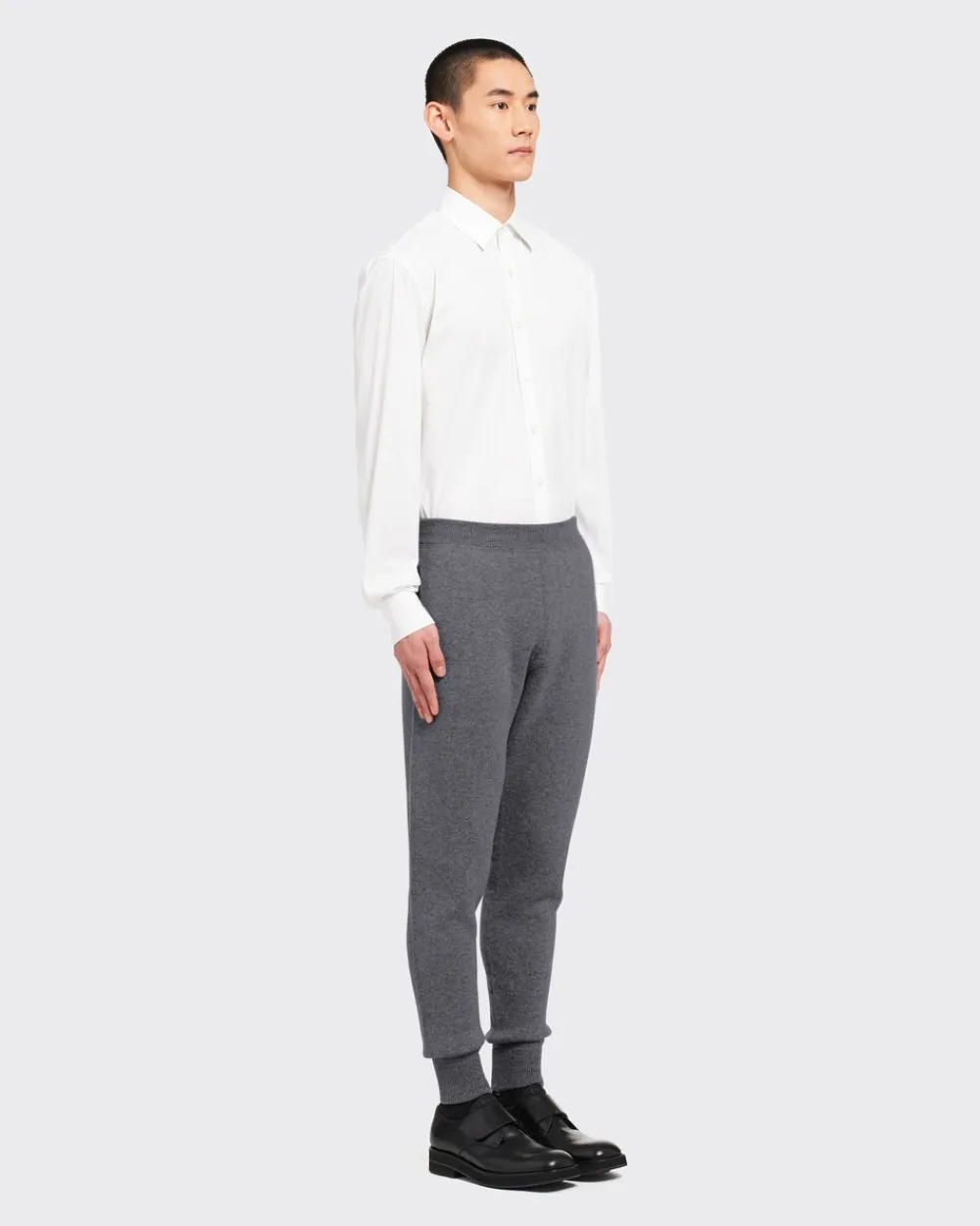Hombre Prada TEJIDOS DE PUNTO^Pantalones De Cachemir