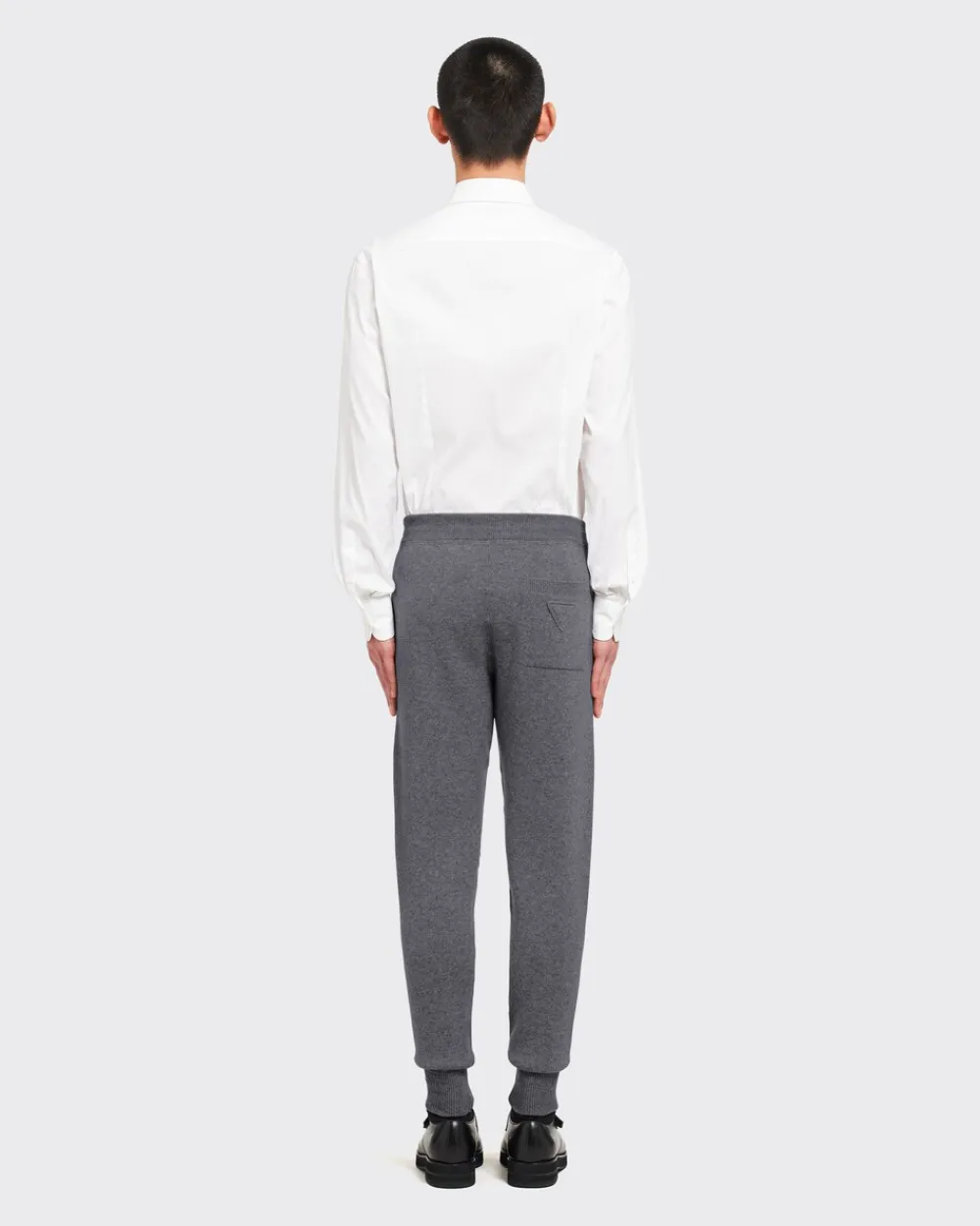 Hombre Prada TEJIDOS DE PUNTO^Pantalones De Cachemir