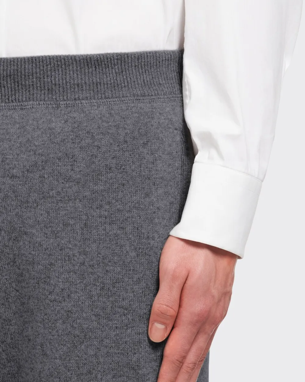 Hombre Prada TEJIDOS DE PUNTO^Pantalones De Cachemir