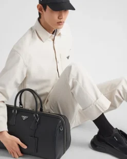 Hombre Prada TEJIDO VAQUERO^Pantalones De Cinco Bolsillos En Pana Fina