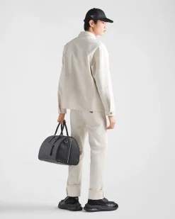 Hombre Prada TEJIDO VAQUERO^Pantalones De Cinco Bolsillos En Pana Fina