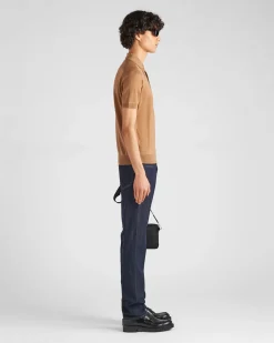 Hombre Prada TEJIDO VAQUERO^Pantalones De Cinco Bolsillos En Tejido Vaquero Elástico