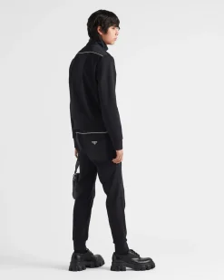 Hombre Prada ROPA DEPORTIVA Y SUDADERAS^Pantalones De Deporte, Detalles De Re-nylon