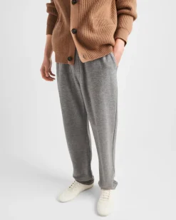 Hombre Prada ROPA DEPORTIVA Y SUDADERAS^Pantalones De Felpa De Algodón