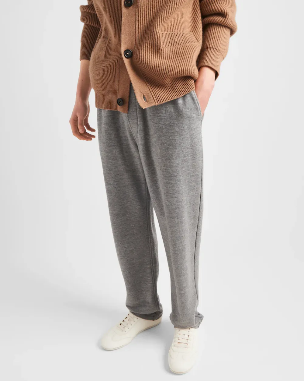 Hombre Prada ROPA DEPORTIVA Y SUDADERAS^Pantalones De Felpa De Algodón