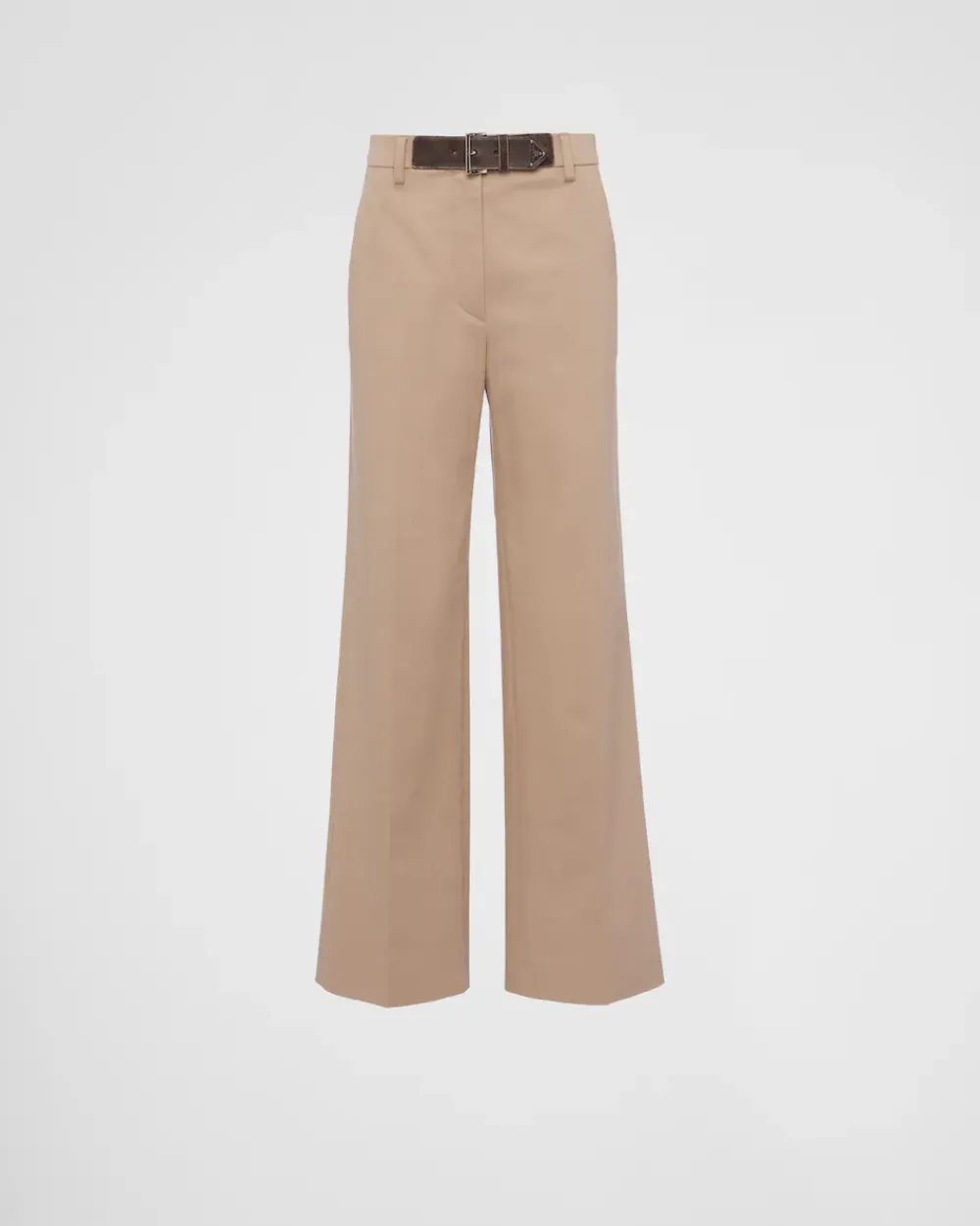 Mujer Prada PANTALONES LARGOS Y CORTOS^Pantalones De Gabardina