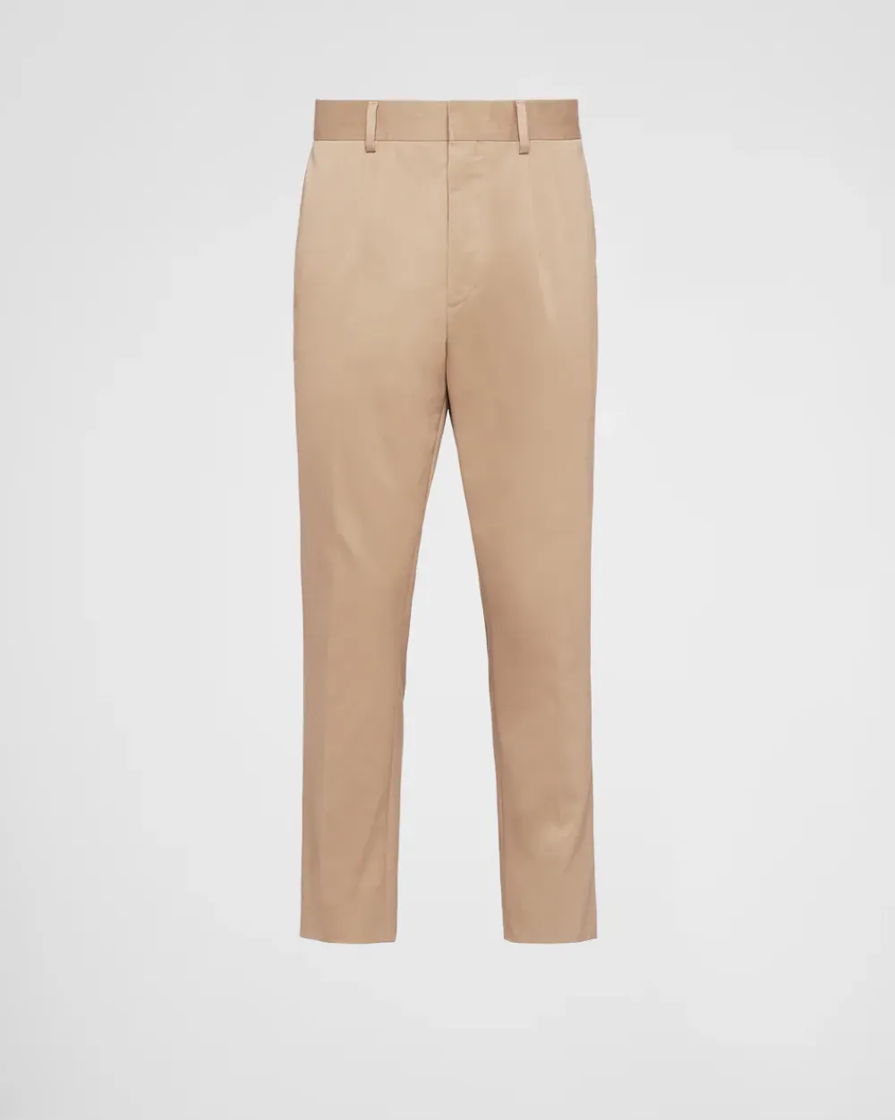 Hombre Prada PANTALONES Y BERMUDAS^Pantalones De Gabardina De Algodón