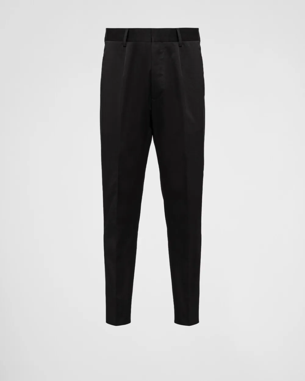 Hombre Prada PANTALONES Y BERMUDAS^Pantalones De Gabardina De Algodón
