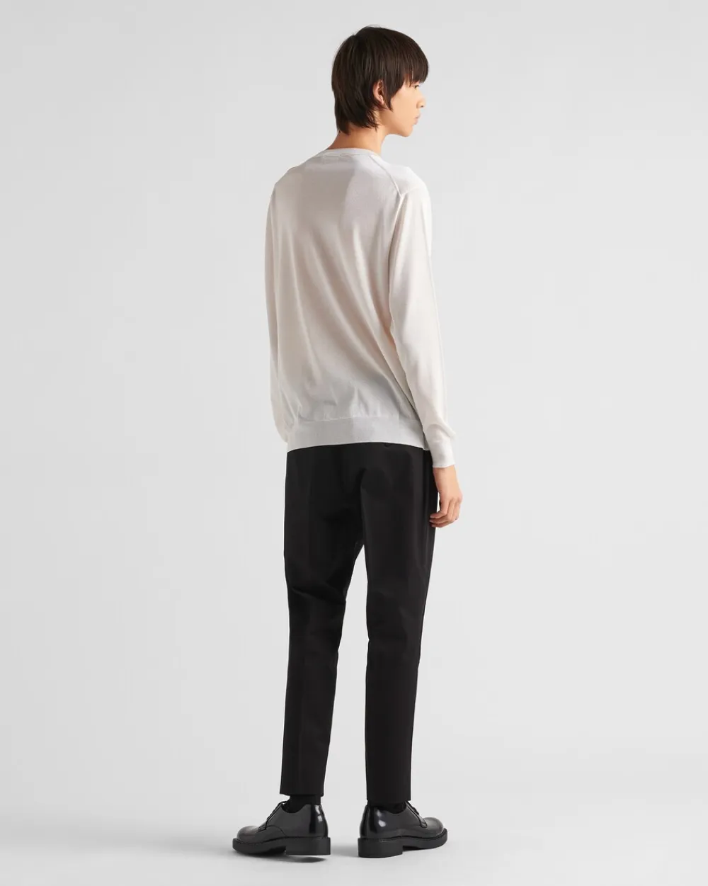 Hombre Prada PANTALONES Y BERMUDAS^Pantalones De Gabardina De Algodón
