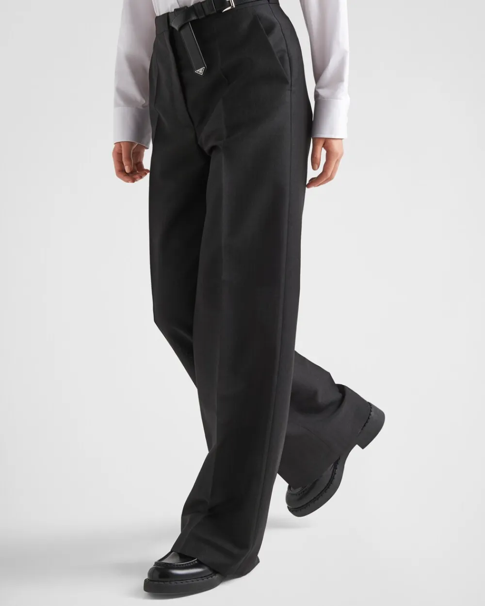 Mujer Prada PANTALONES LARGOS Y CORTOS^Pantalones De Kid Mohair
