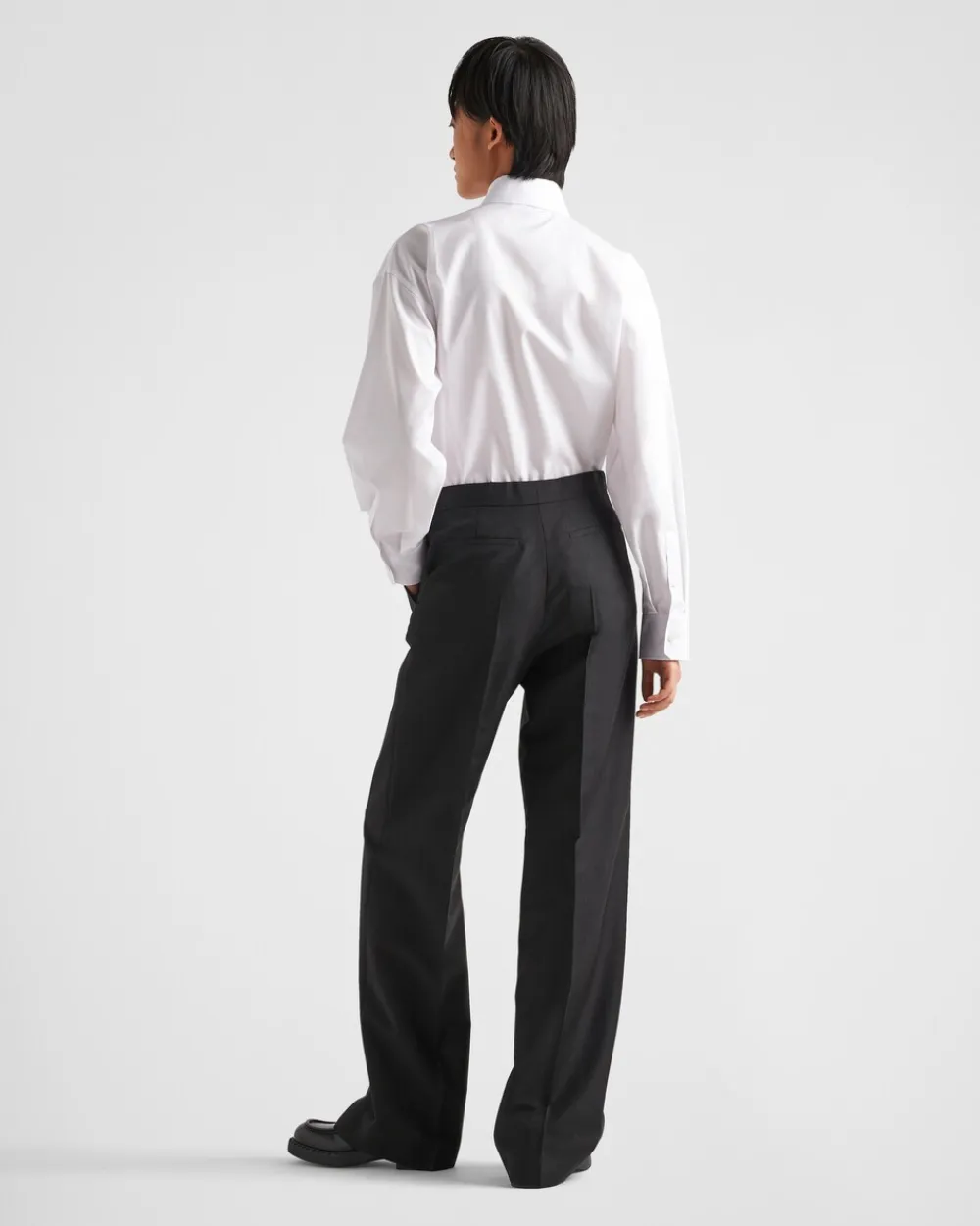 Mujer Prada PANTALONES LARGOS Y CORTOS^Pantalones De Kid Mohair
