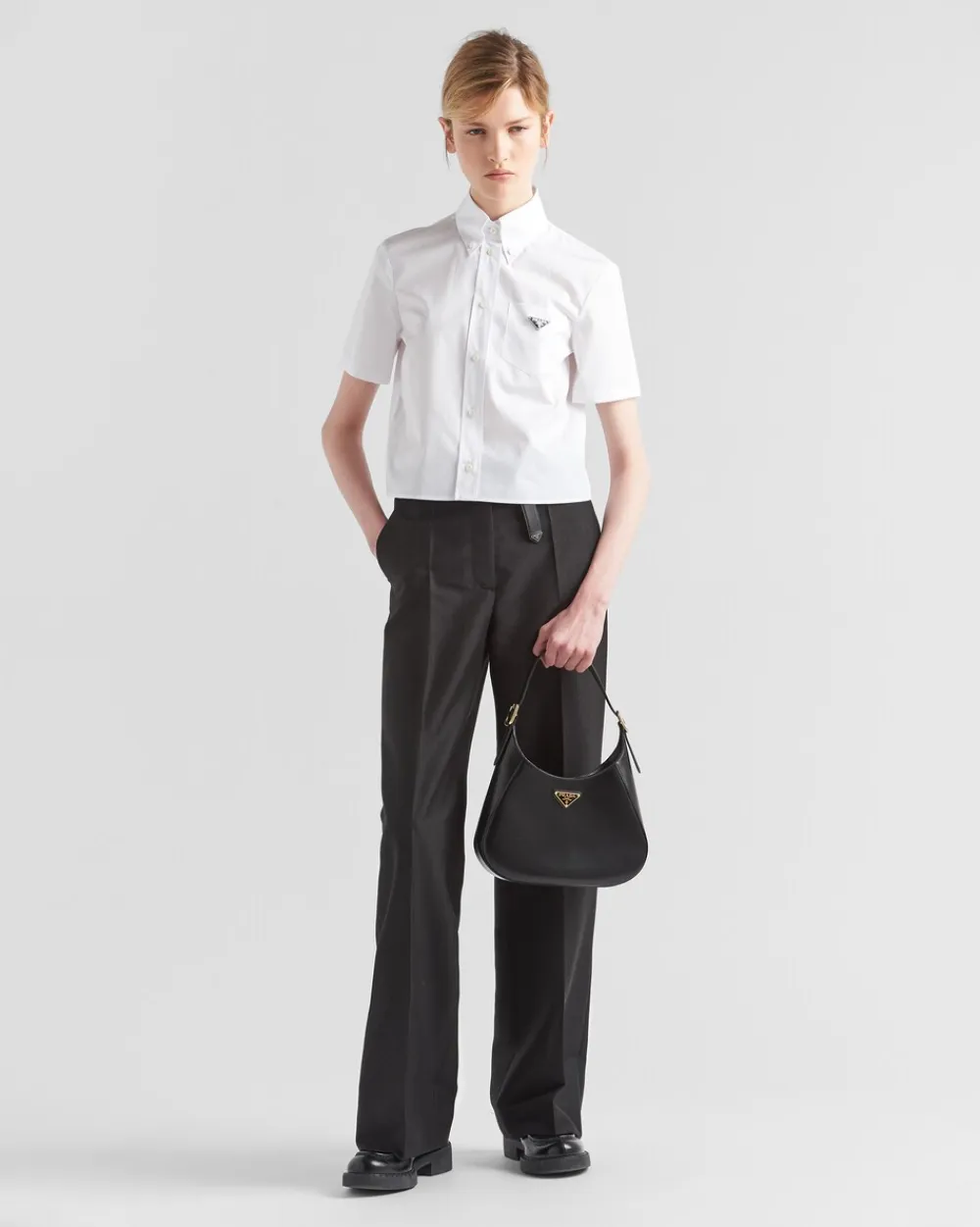 Mujer Prada PANTALONES LARGOS Y CORTOS^Pantalones De Kid Mohair