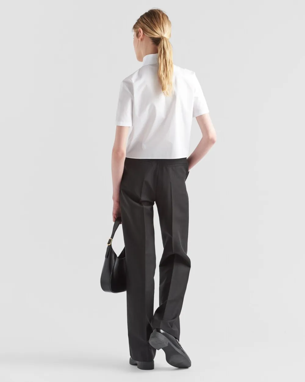 Mujer Prada PANTALONES LARGOS Y CORTOS^Pantalones De Kid Mohair