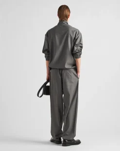 Hombre Prada PANTALONES Y BERMUDAS^Pantalones De Lana