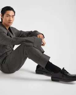 Hombre Prada PANTALONES Y BERMUDAS^Pantalones De Lana