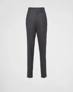 Hombre Prada PANTALONES Y BERMUDAS^Pantalones De Lana