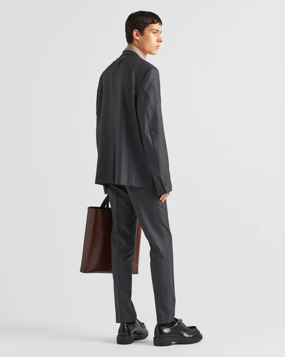 Hombre Prada PANTALONES Y BERMUDAS^Pantalones De Lana