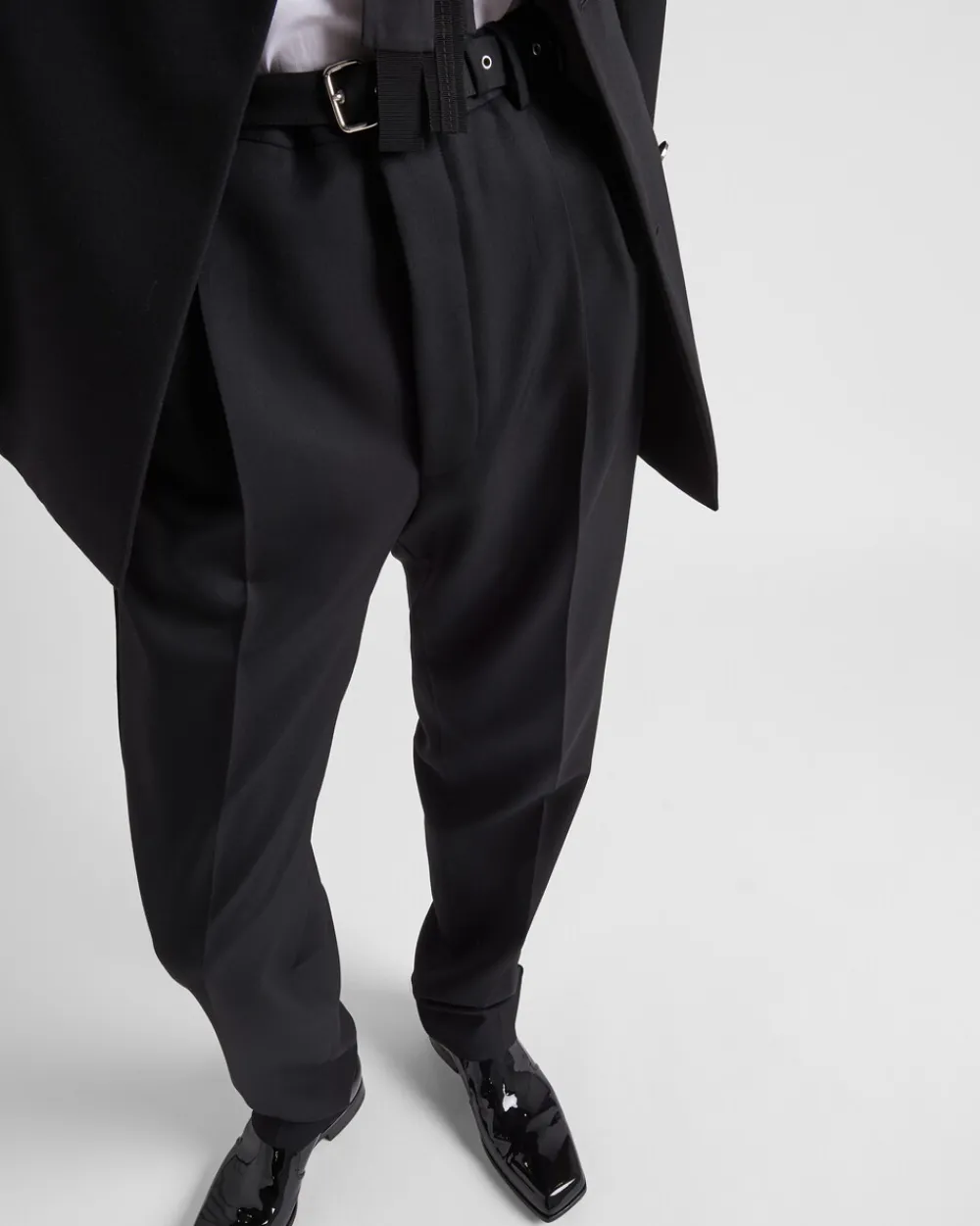 Hombre Prada PANTALONES Y BERMUDAS^Pantalones De Lana