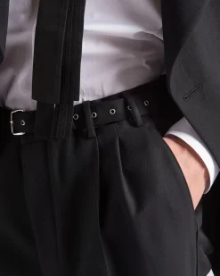 Hombre Prada PANTALONES Y BERMUDAS^Pantalones De Lana