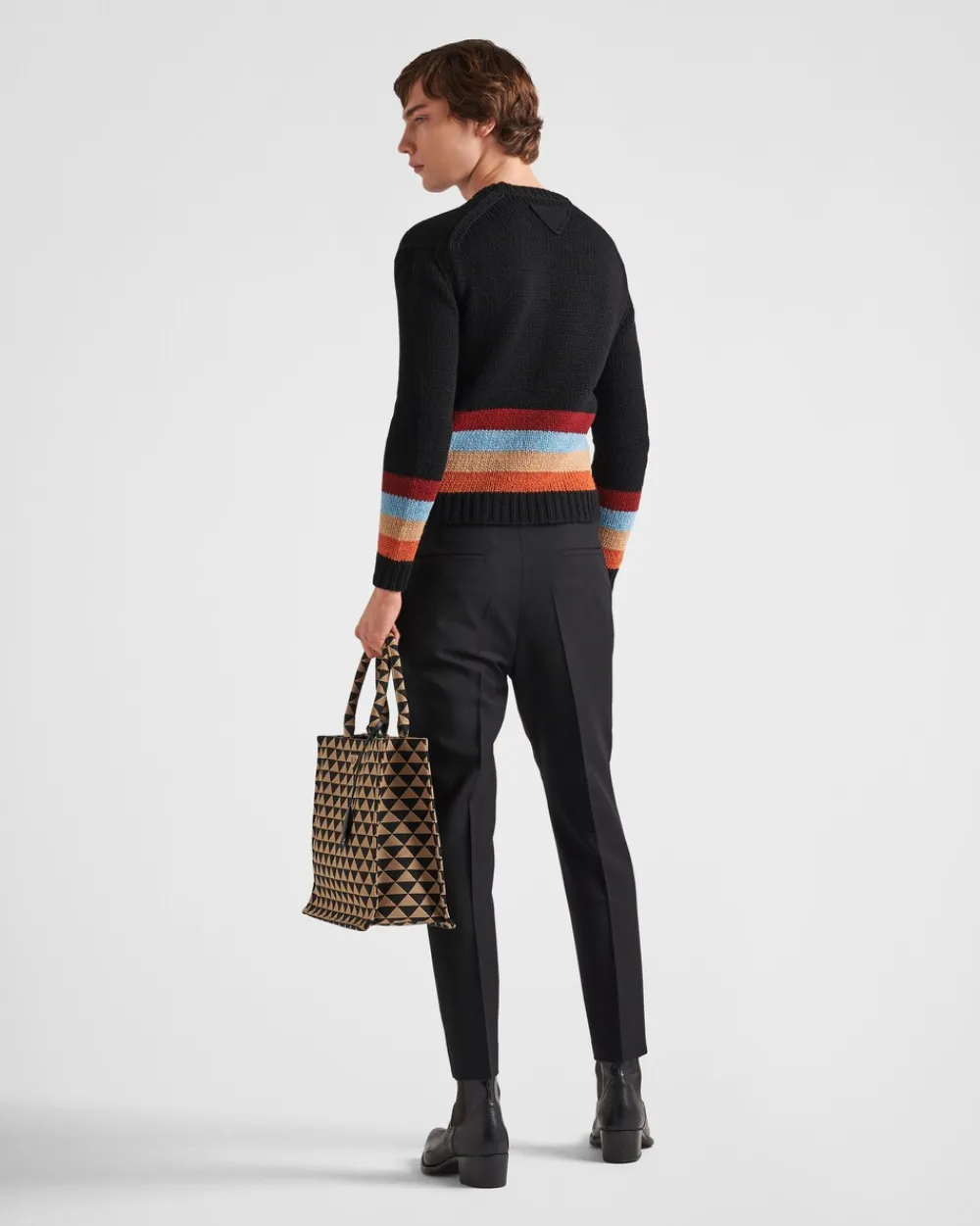 Hombre Prada PANTALONES Y BERMUDAS^Pantalones De Lana Mohair