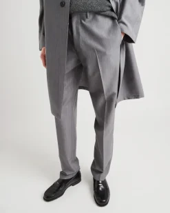 Hombre Prada PANTALONES Y BERMUDAS^Pantalones De Lana Mohair