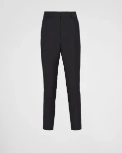 Hombre Prada PANTALONES Y BERMUDAS^Pantalones De Lana Mohair