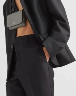 Hombre Prada PANTALONES Y BERMUDAS^Pantalones De Lana Y Mohair