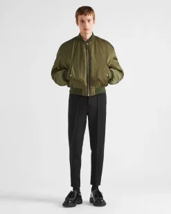 Hombre Prada PANTALONES Y BERMUDAS^Pantalones De Natté Elástico