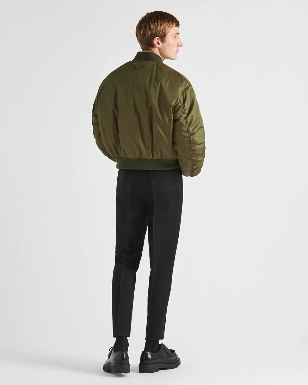Hombre Prada PANTALONES Y BERMUDAS^Pantalones De Natté Elástico