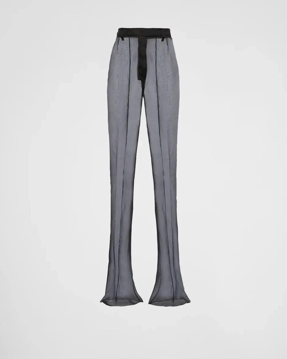 Mujer Prada PANTALONES LARGOS Y CORTOS^Pantalones De Organza