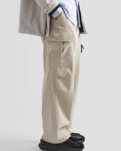 Hombre Prada PANTALONES Y BERMUDAS^Pantalones De Pana Fina