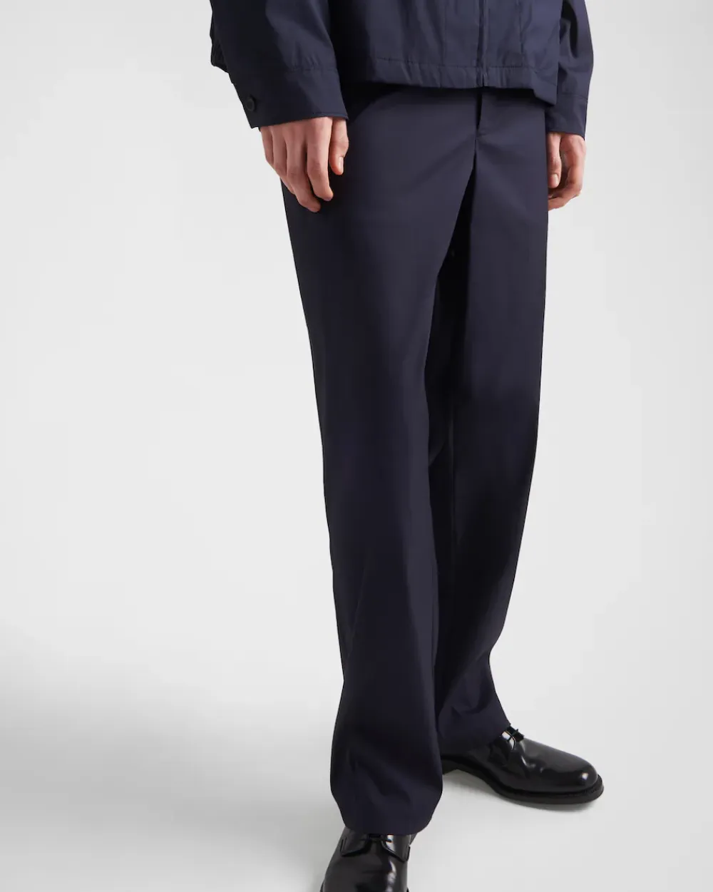 Hombre Prada PANTALONES Y BERMUDAS^Pantalones De Popelín Elástico