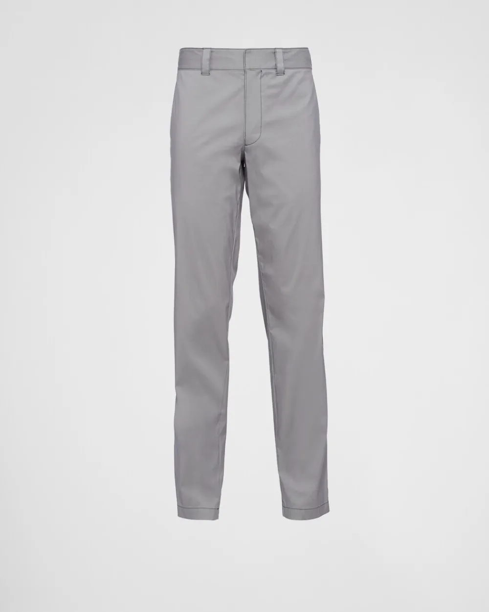 Hombre Prada PANTALONES Y BERMUDAS^Pantalones De Popelín Elástico