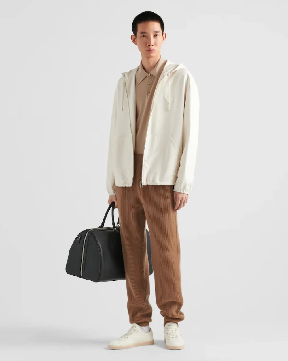 Hombre Prada TEJIDOS DE PUNTO^Pantalones Deportivos De Cachemir