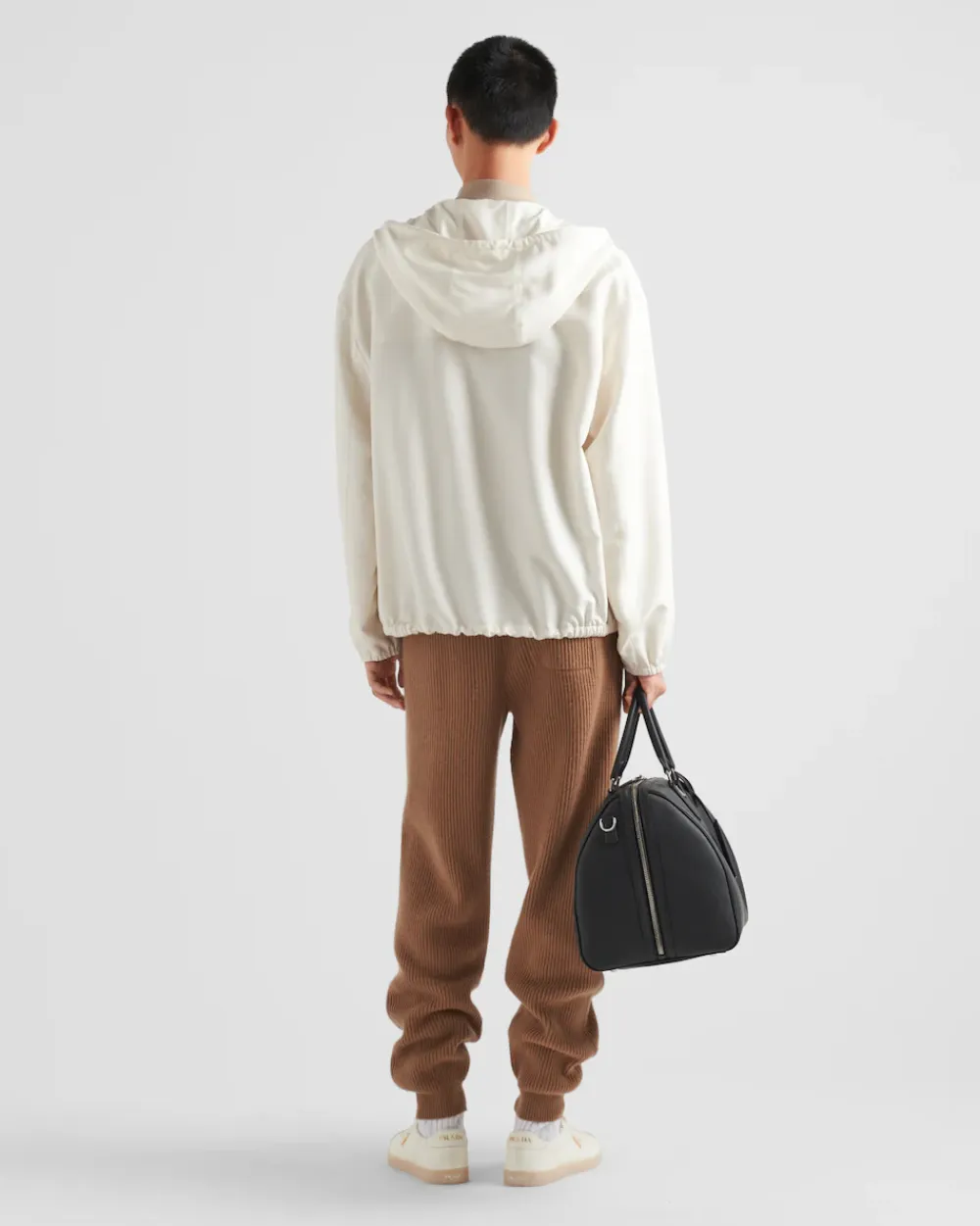 Hombre Prada TEJIDOS DE PUNTO^Pantalones Deportivos De Cachemir