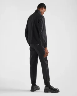 Hombre Prada PANTALONES Y BERMUDAS^Pantalones Deportivos De Mezcla De Seda