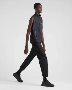 Hombre Prada ROPA^Pantalones Deportivos En Bi-stretch Ligero