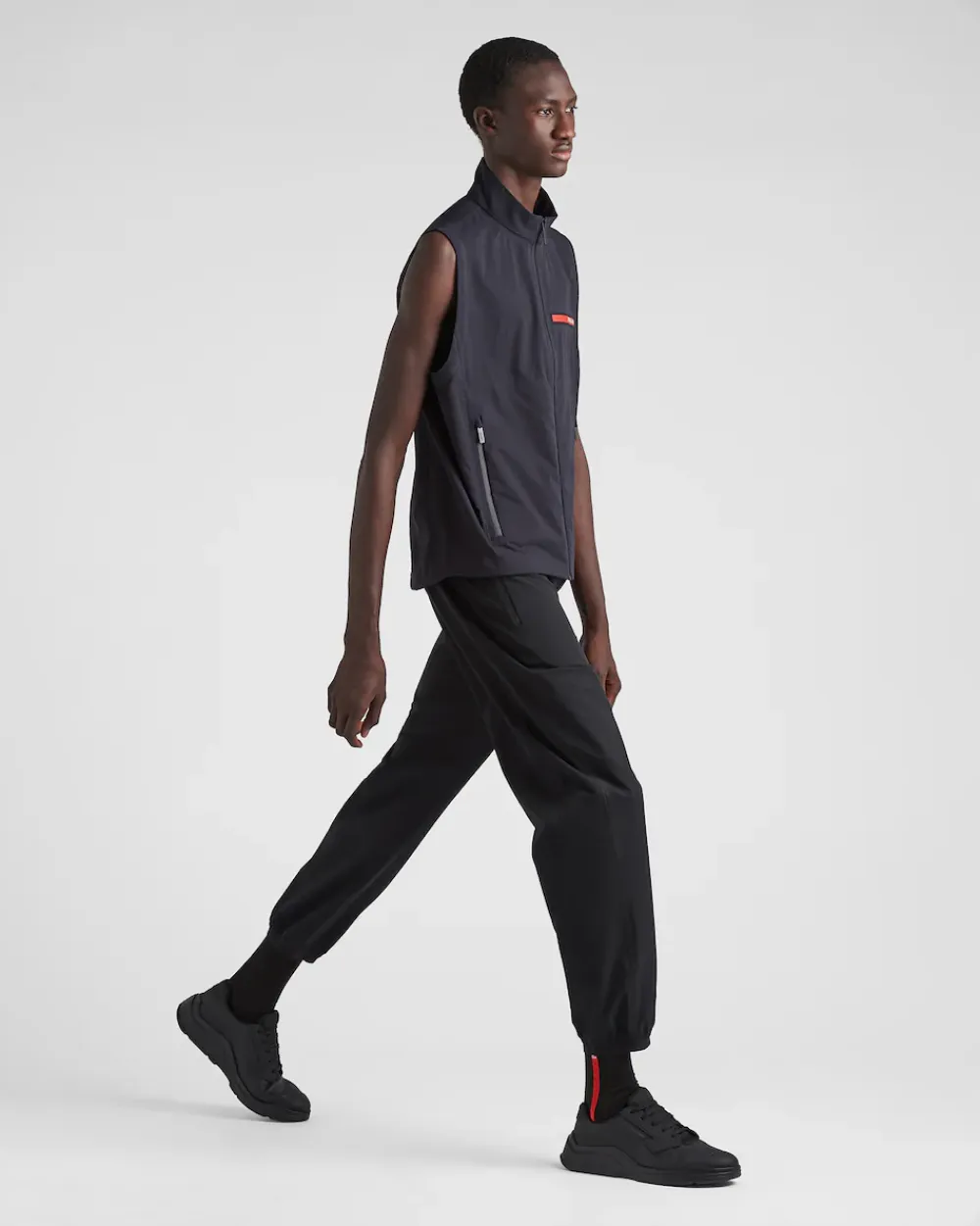 Hombre Prada ROPA^Pantalones Deportivos En Bi-stretch Ligero