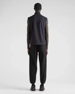 Hombre Prada ROPA^Pantalones Deportivos En Bi-stretch Ligero