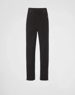 Mujer Prada ROPA^Pantalones Deportivos En Forro Polar