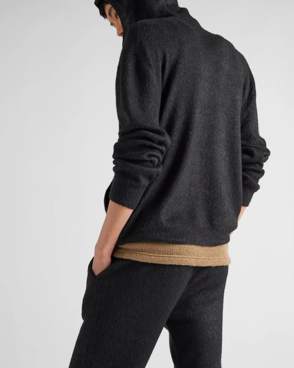 Hombre Prada PANTALONES Y BERMUDAS^Pantalones De Punto De Cachemir Y Seda