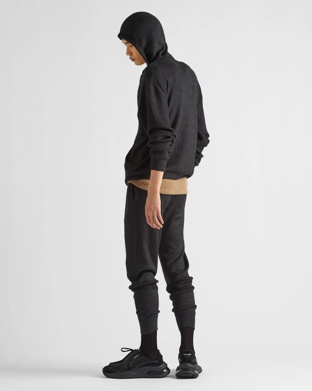Hombre Prada PANTALONES Y BERMUDAS^Pantalones De Punto De Cachemir Y Seda