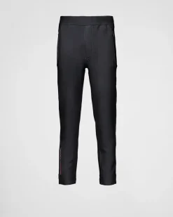 Hombre Prada ROPA^Pantalones De Punto Doble Reciclado