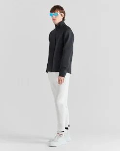 Hombre Prada ROPA^Pantalones De Punto Doble Reciclado