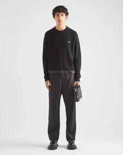 Hombre Prada PANTALONES Y BERMUDAS^Pantalones De Re-nylon